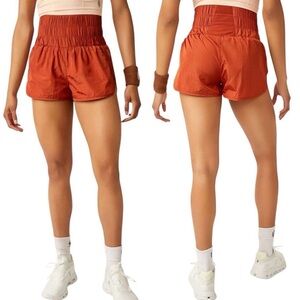 Free People Movement The Way Home Shorts Active Workout Gym sz M